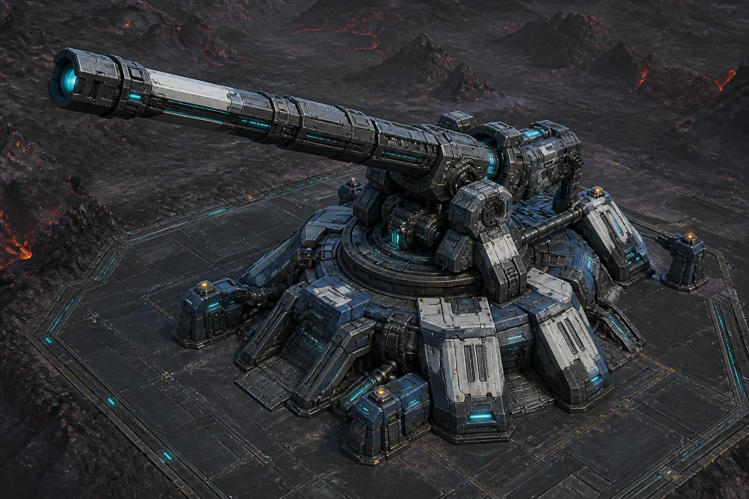 Концепт дальнобойного орудия ARM Big Bertha