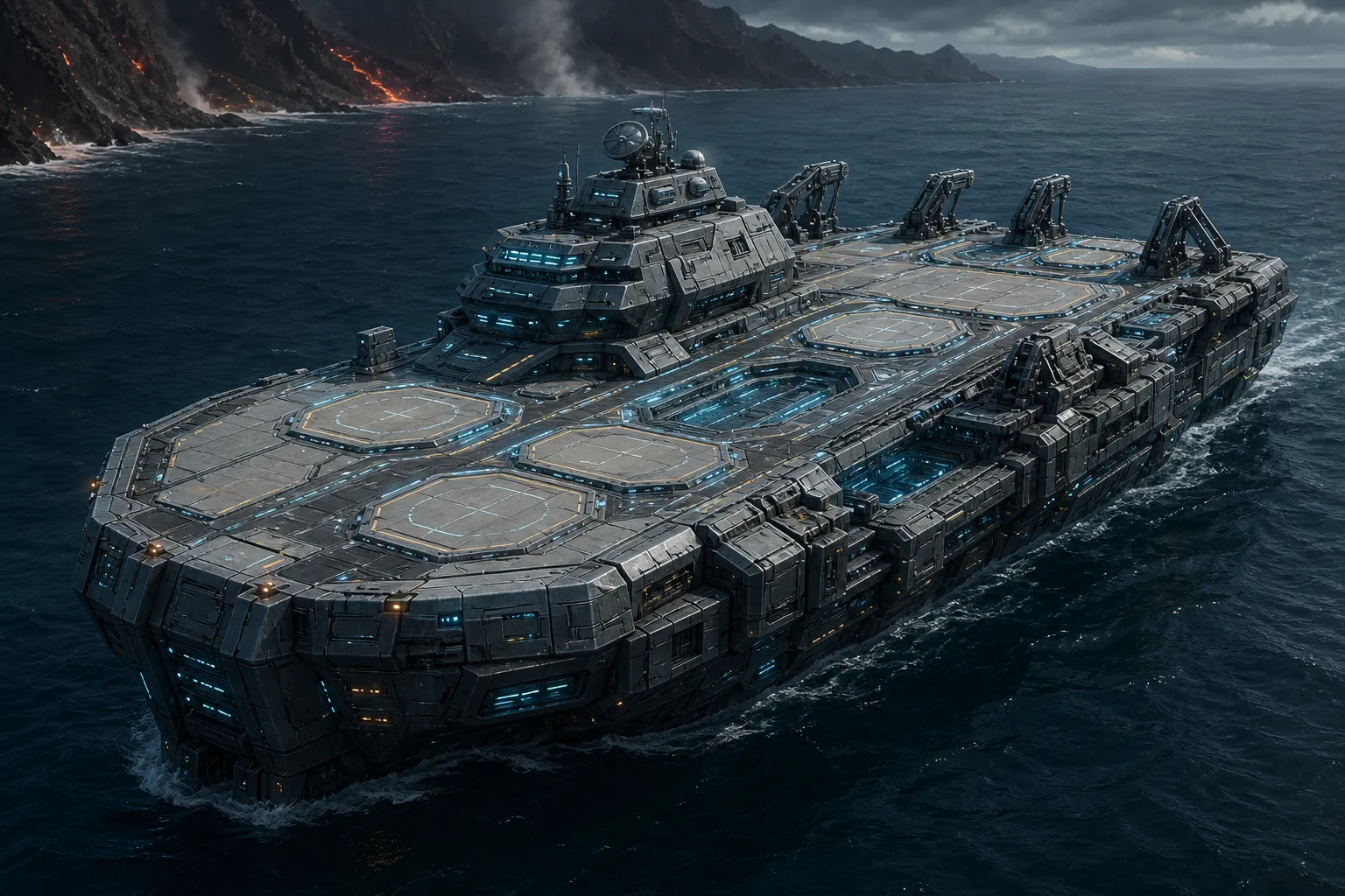 Концепт тяжёлого шагохода ARM Colossus