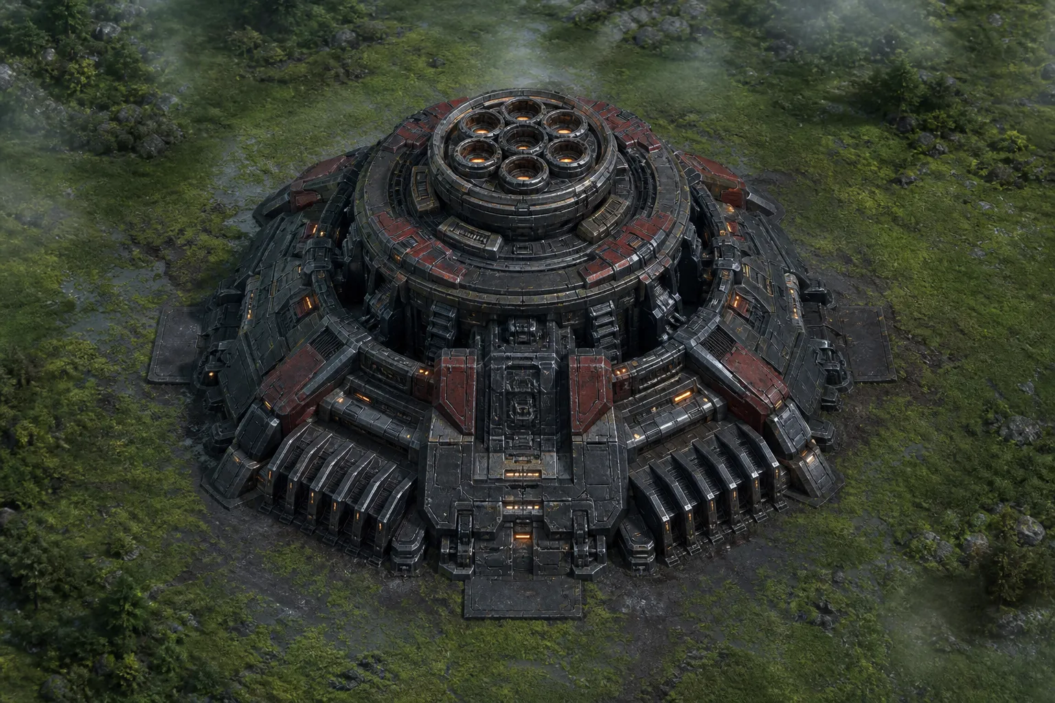 Концепт оборонительной установки CORE Doomsday Machine