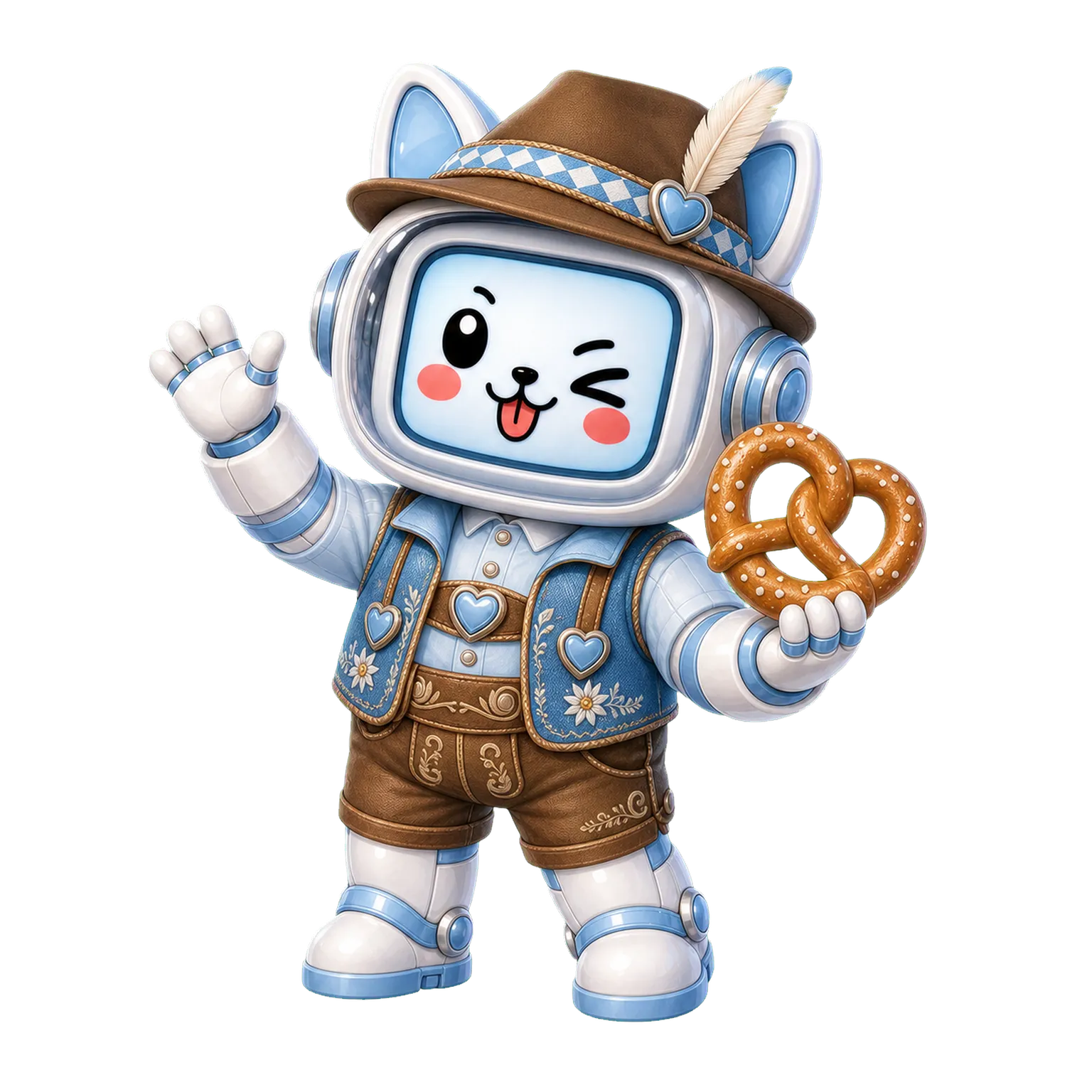 Catbot QRKO на гастрономическом фестивале